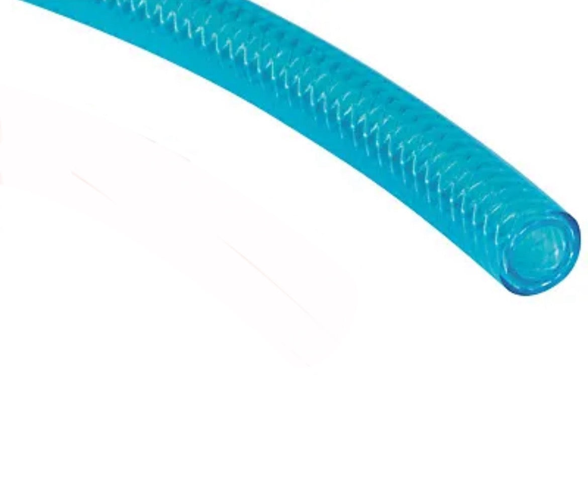 Manguera de Agua Reforzada 10mm 10x15 Azul 1 Metro