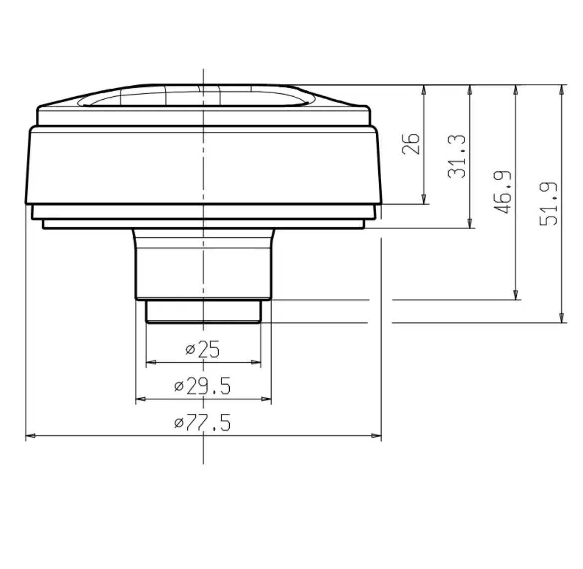 Tapón Deposito Agua Autocaravana caravana