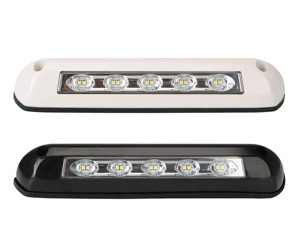 Foco 5 led porche exterior caravana blanco