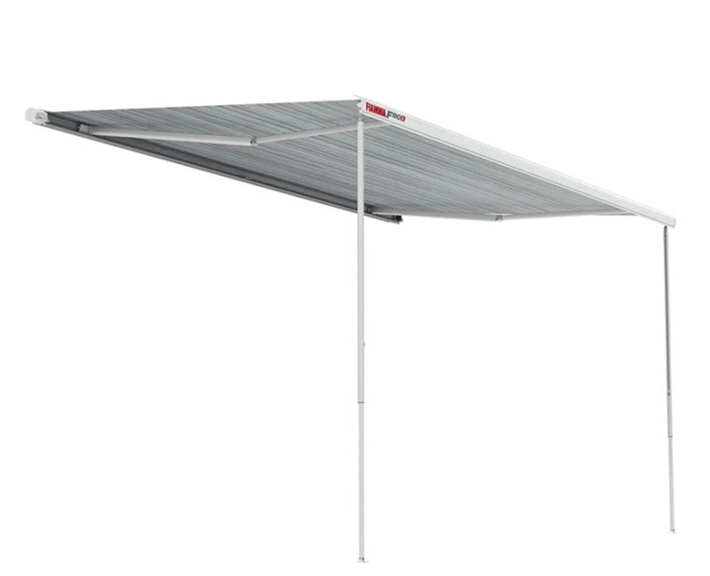 Toldo F80 S 290 Carcasa Blanco Polar y Tela Gris Real 2,9 m x 2 m