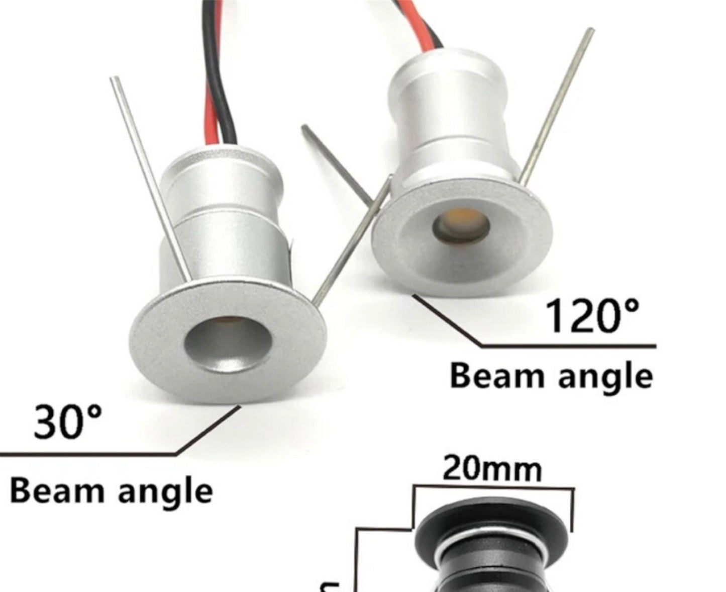 Mini foco led empotrable