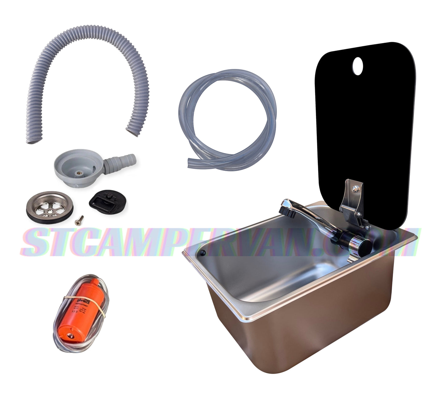 Kit fregadero camper 26x32 con tapa