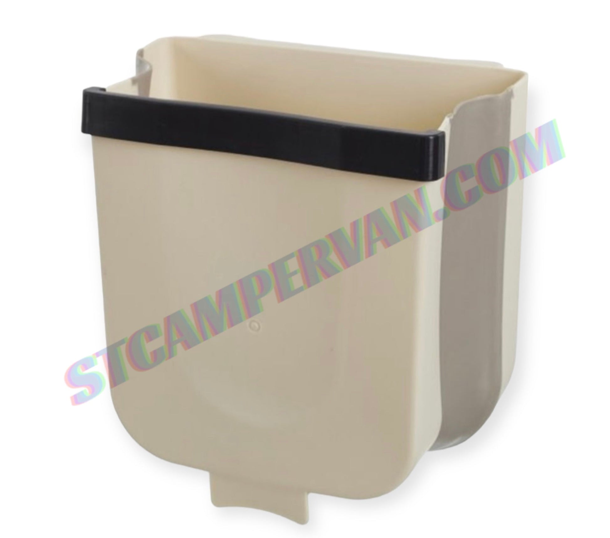 Cubo de basura plegable y colgante