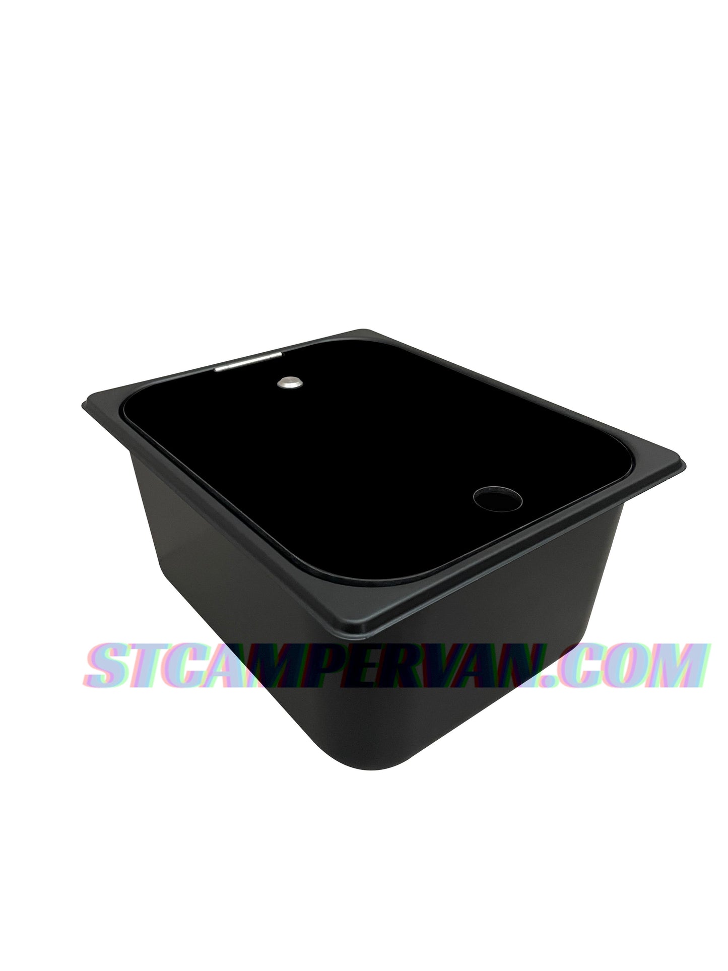 Fregadero Negro camper con tapa 26x32