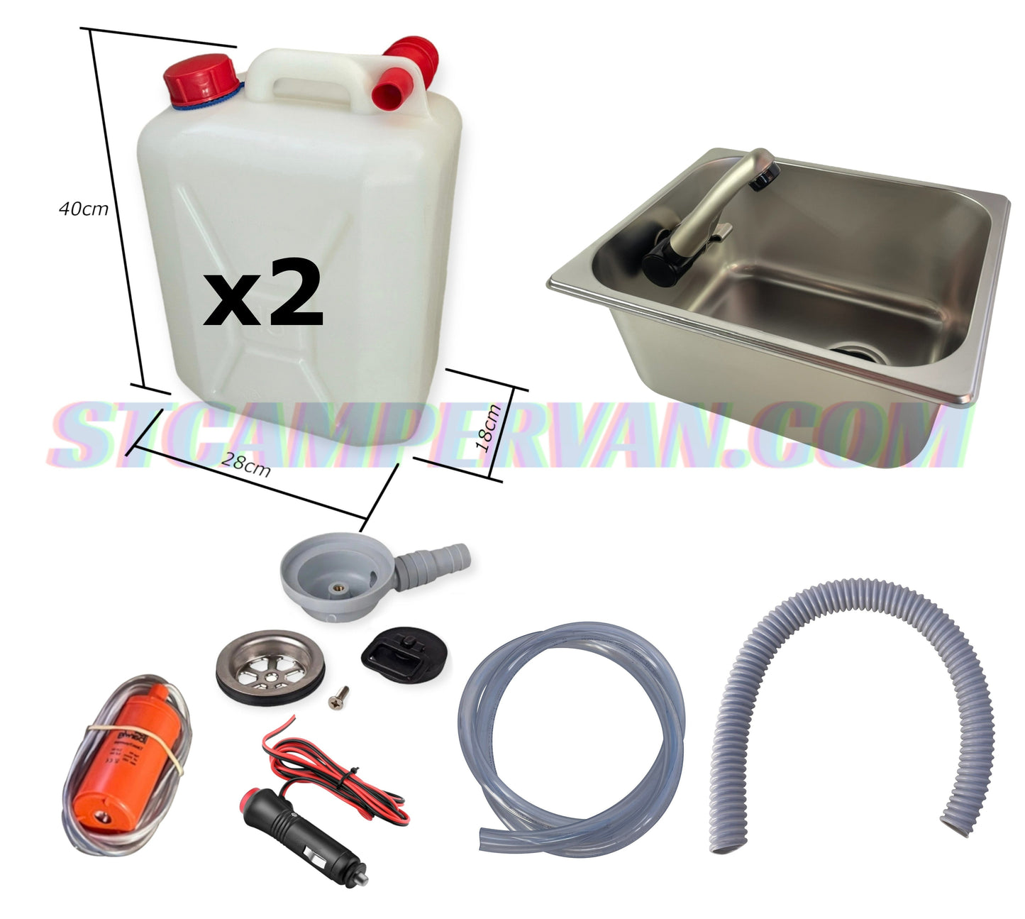 Kit fregadero camper 26x32