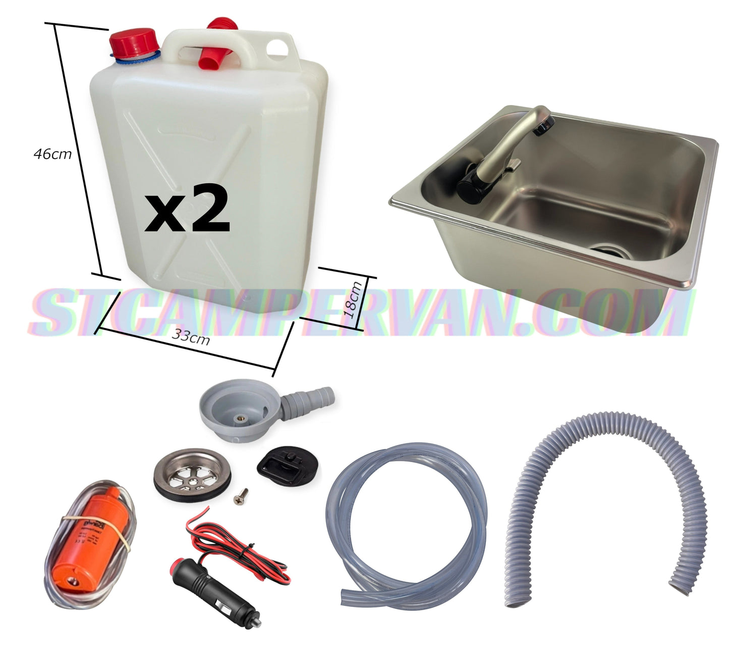 Kit fregadero camper 26x32