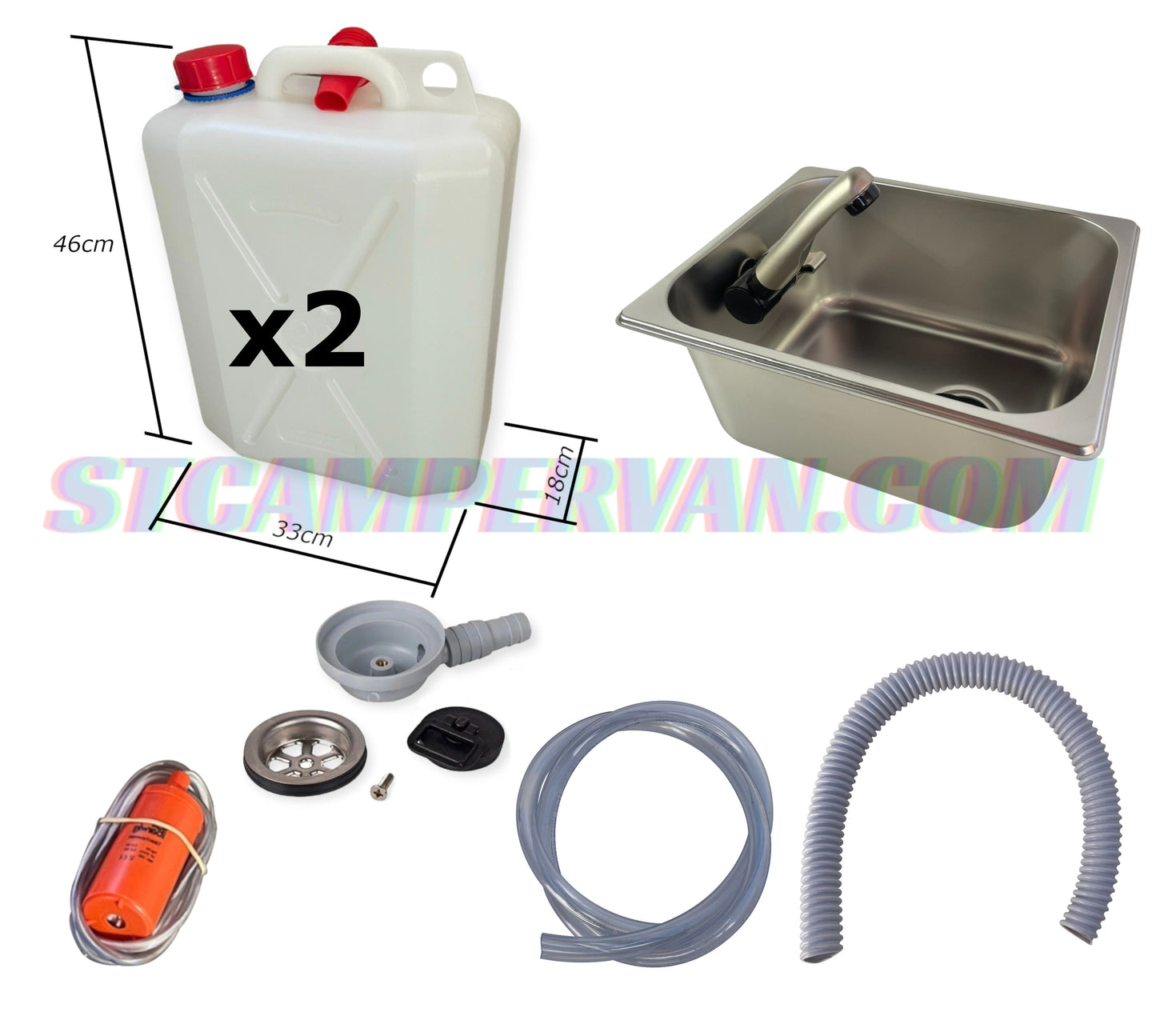 Kit fregadero camper 26x32