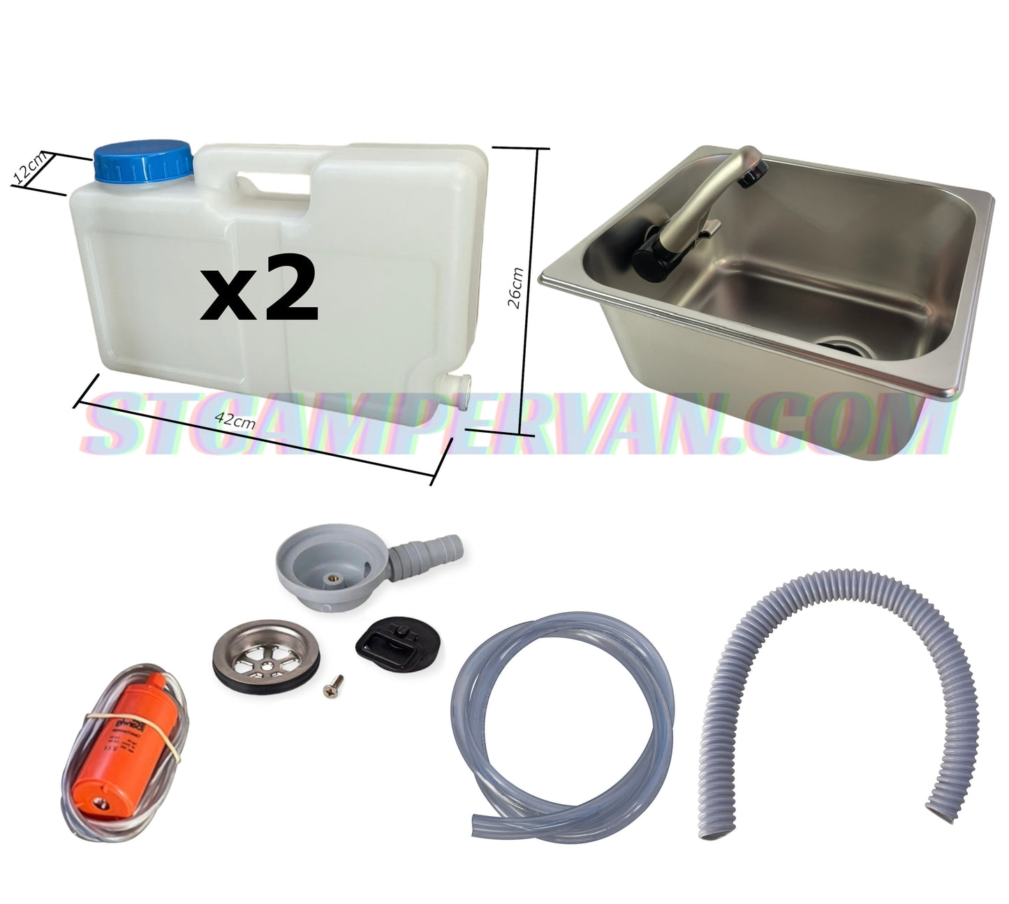 Kit fregadero camper 26x32