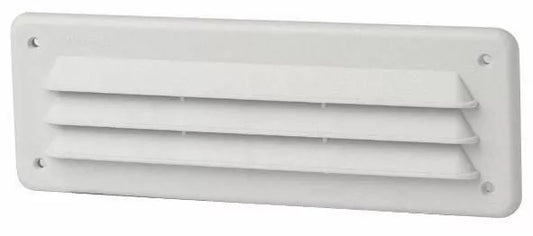 Rejilla Aireación 230x80 mm SIN Mosquitera Blanco 35cm2 Camper