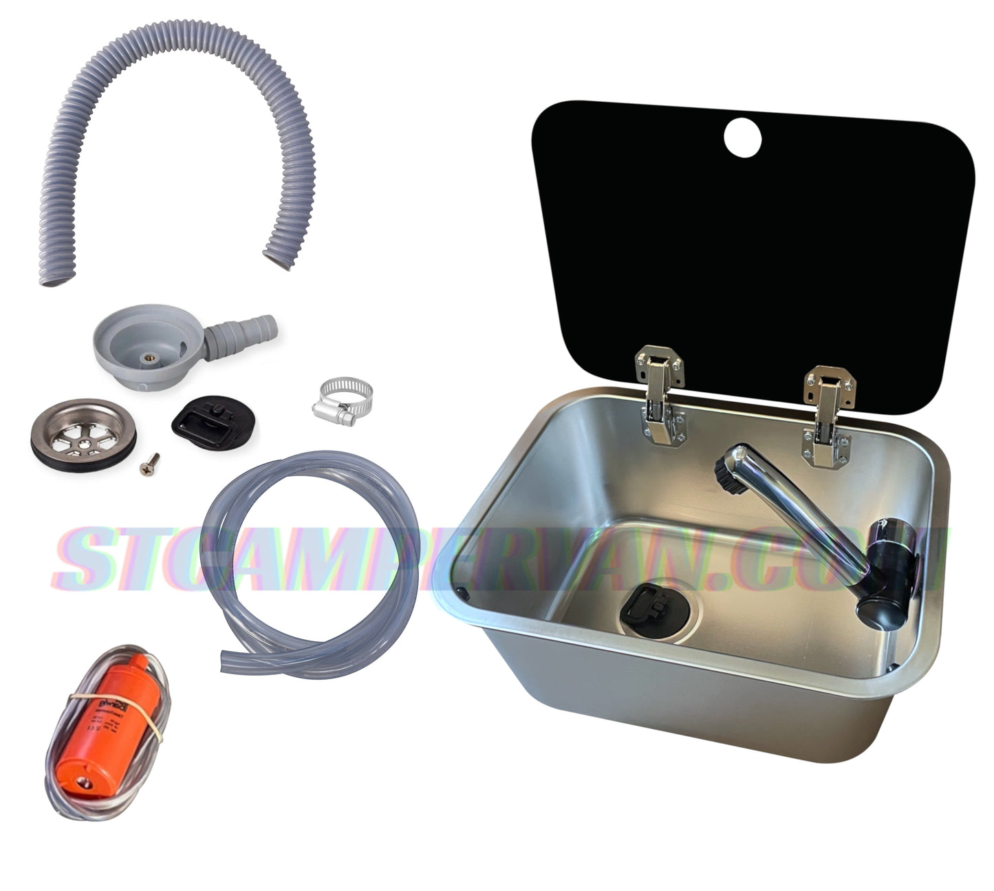 Kit fregadero camper 27x36 con tapa